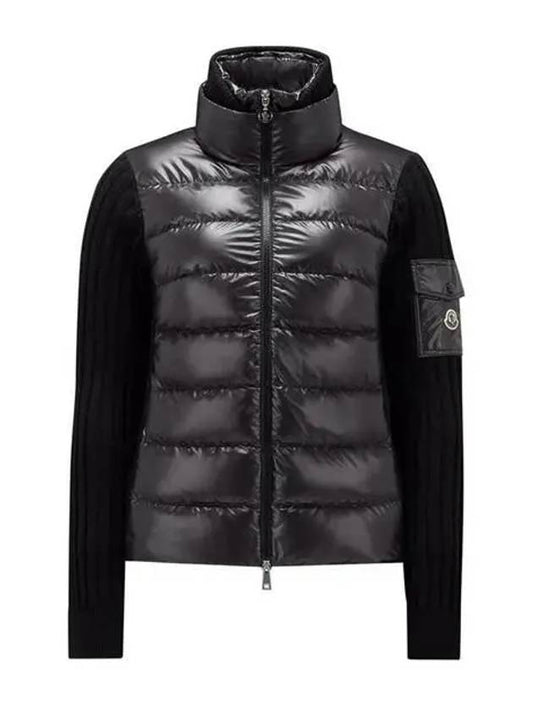 9B00024 M1131 999 Black Women’s Jacket - MONCLER - BALAAN 2