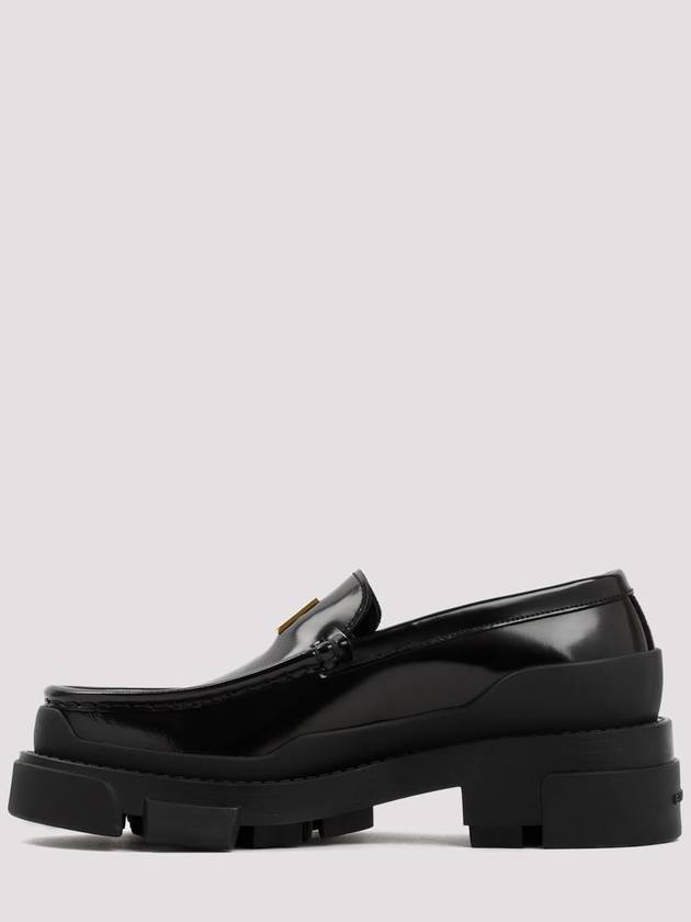 4G Terra Leather Loafers Black - GIVENCHY - BALAAN 3