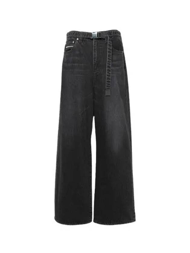 Wide Jeans Black - SACAI - BALAAN 2