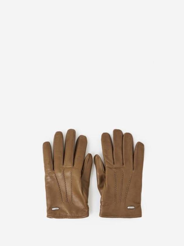 His Leather Gloves Taupe - OUR LEGACY - BALAAN 1