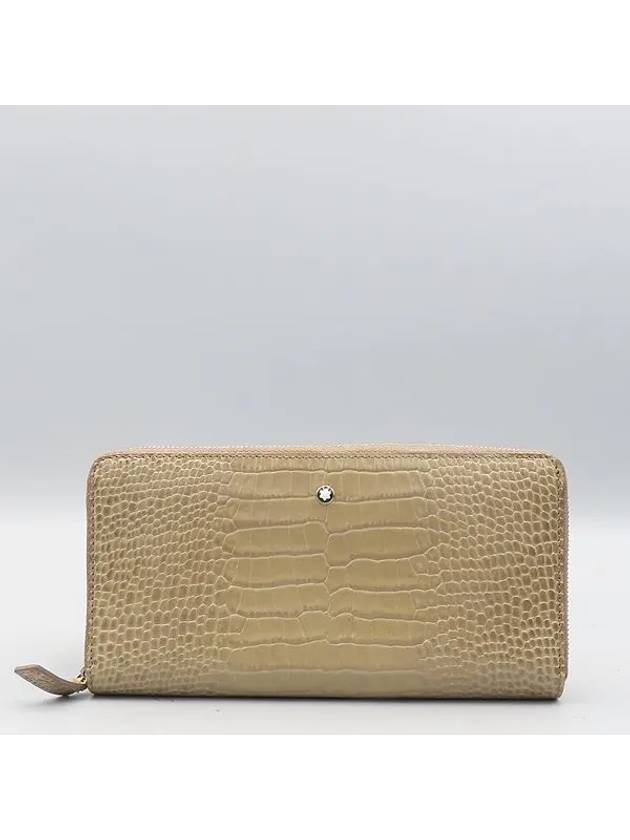 beige long wallet - MONTBLANC - BALAAN 2