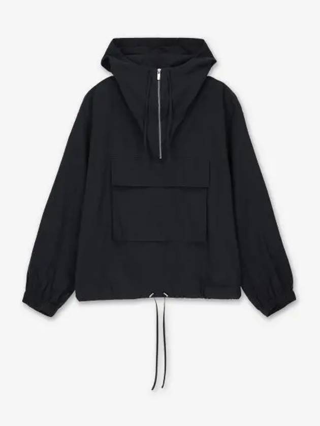 Gusset Hooded Jacket Navy - HELMUT LANG - BALAAN 2