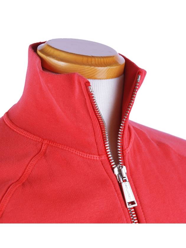 High Neck Zip Up Jacket Red - DSQUARED2 - BALAAN 6