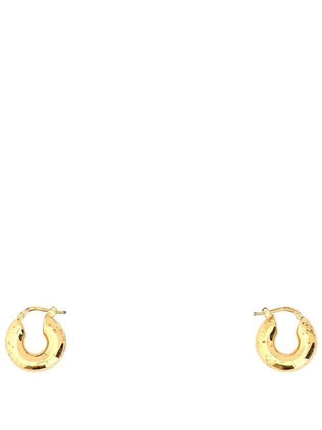 Classic Round Earrings Gold - JIL SANDER - BALAAN 2