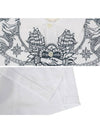 Graffiti Print PK Shirt White - ALEXANDER MCQUEEN - BALAAN 7