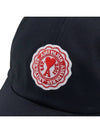 Heart Logo Patch Cotton Ball Cap Black - AMI - BALAAN 3