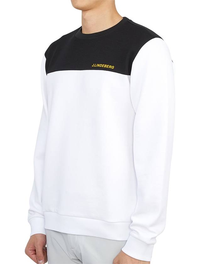 Men's JEFF Long Sleeve T-Shirt White - J.LINDEBERG - BALAAN 3