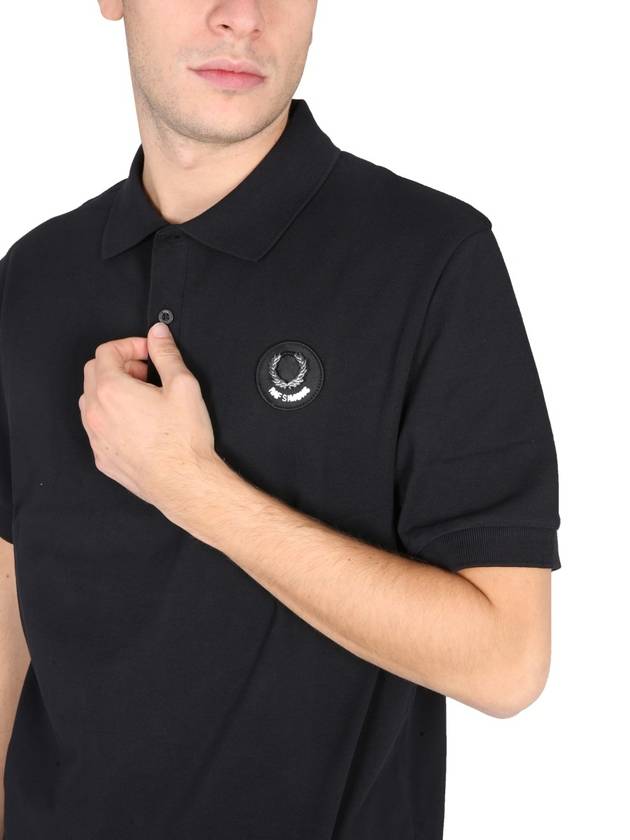 POLO WITH LOGO - FRED PERRY - BALAAN 4