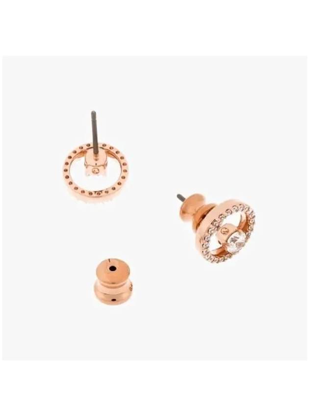 Constella Stud Earrings Rose Gold - SWAROVSKI - BALAAN 5