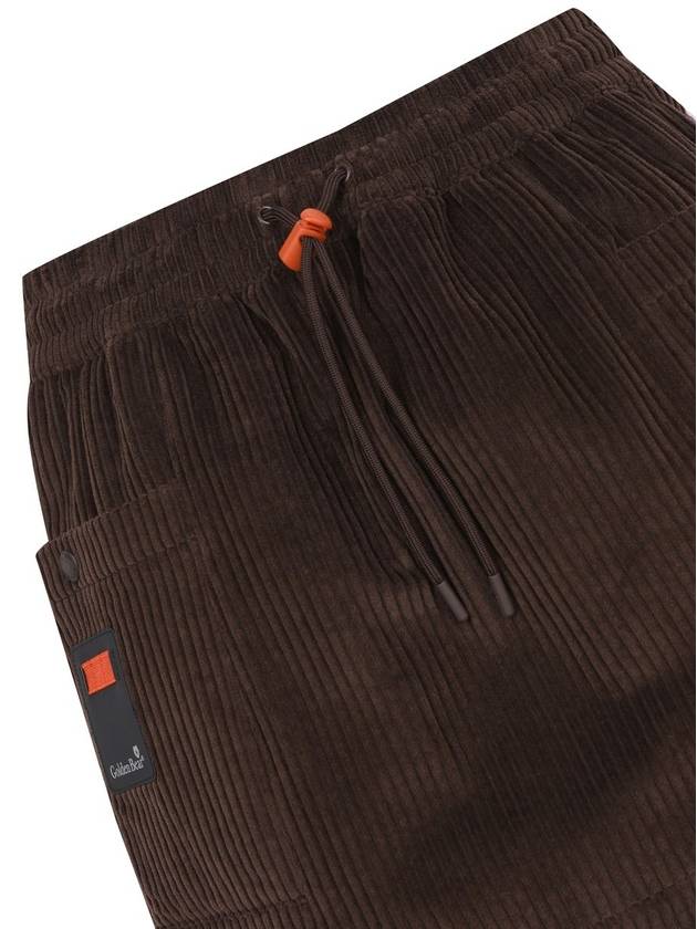 Corduroy Side pocket Culotte (for Women) - GOLDEN BEAR - BALAAN 5