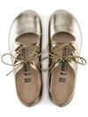 Rye Leather Flats Gold - BIRKENSTOCK - BALAAN.