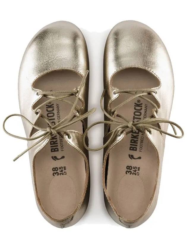 Rye Leather Flats Gold - BIRKENSTOCK - BALAAN 3