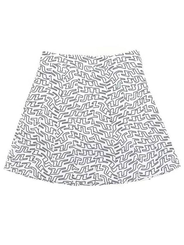 Golf Adina Print Skirt White - J.LINDEBERG - BALAAN 2