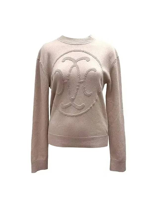 H Lift Cashmere Knit Top Rose - HERMES - BALAAN 1