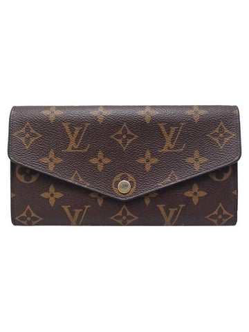 Women s M62234 Monogram Canvas Sarah Wallet Long - LOUIS VUITTON - BALAAN 1