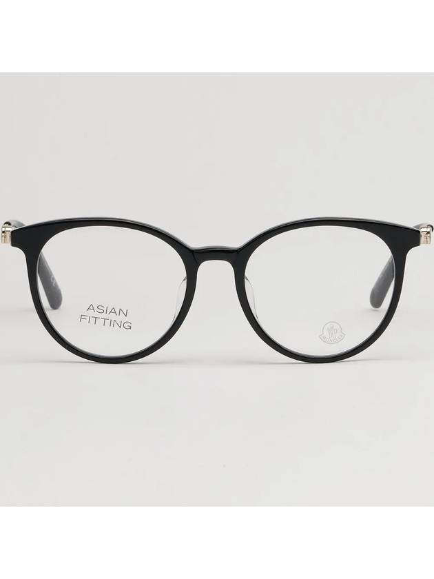 Eyewear Round Eyeglasses Black - MONCLER - BALAAN 4