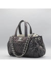 Black 2 WAY bag - CHANEL - BALAAN 3