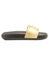 Greca Medusa Band Slide Slippers Gold - VERSACE - BALAAN 1