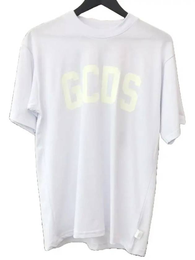 M020067 01 Short Sleeve TShirt White - GCDS - BALAAN 1