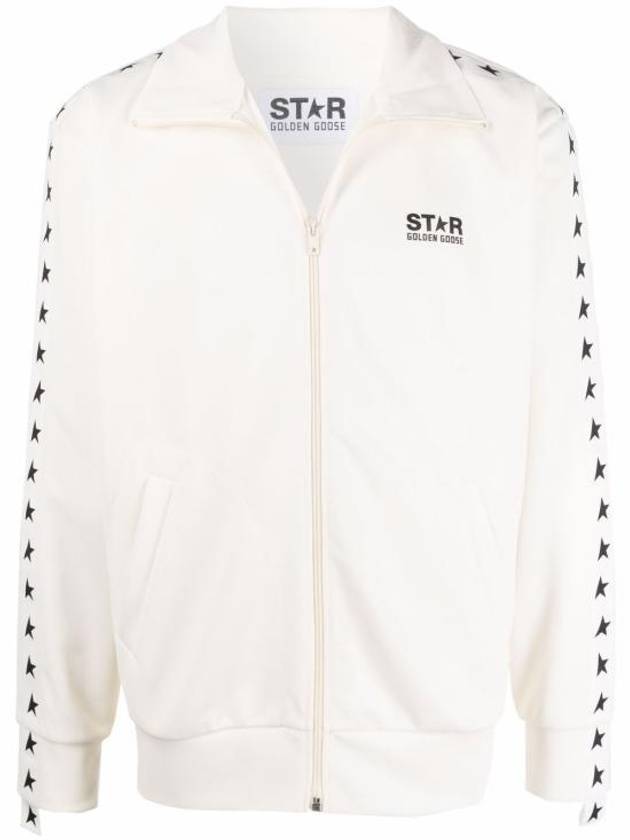 Star Collection Dennis Track Jacket White - GOLDEN GOOSE - BALAAN 2