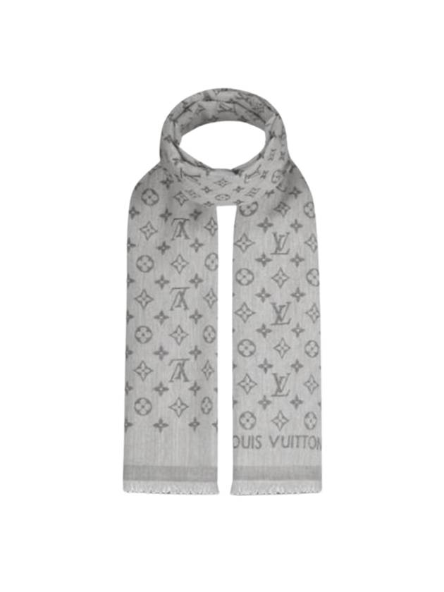 Monogram Essential Scarf Grey - LOUIS VUITTON - BALAAN 1