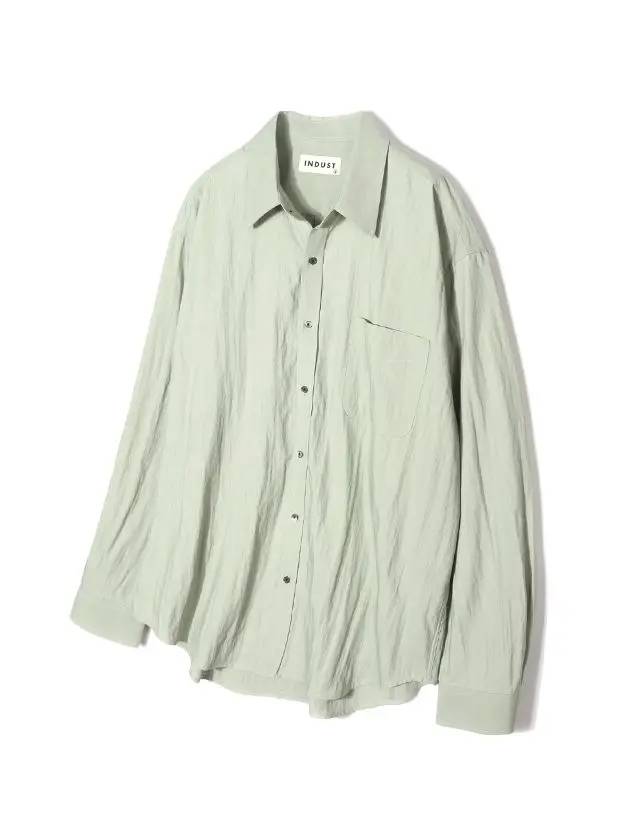 Blending Washing Soft RN Shirt Green - INDUST - BALAAN 2