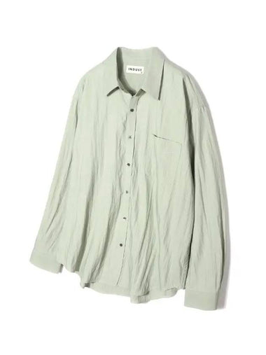 Blending Washing Soft RN Shirt Green - INDUST - BALAAN 1