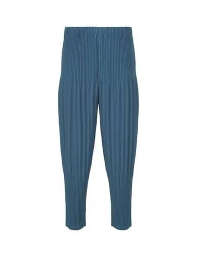 Pleated Track Pants Blue - ISSEY MIYAKE - BALAAN 2