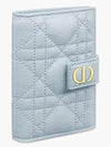 Cargo Vertical Calfskin Card Wallet Cloud Blue - DIOR - BALAAN 3