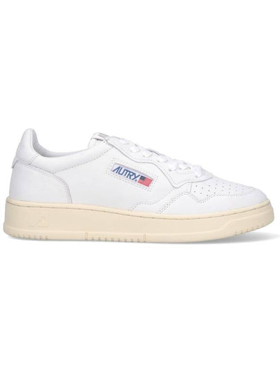 Medalist Goatskin Low Top Sneakers White - AUTRY - BALAAN 2