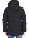 Carson Hooded Padding Parka Black - CANADA GOOSE - BALAAN 4