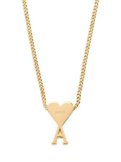 De Coeur Pendant Necklace Gold - AMI - BALAAN 2