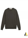 Sleeve Logo Patch Knit Top Grey - GOLDEN GOOSE - BALAAN 2