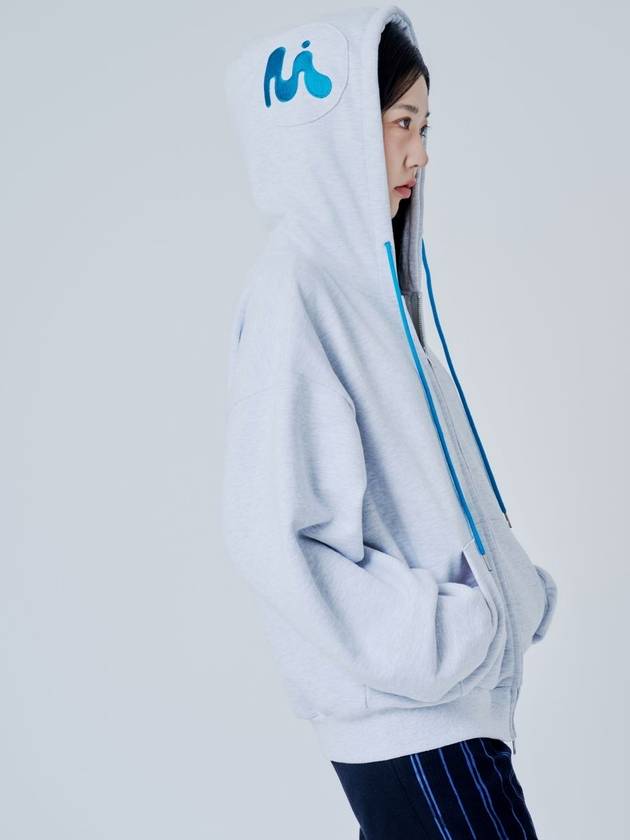 EARPLUG HOODIE ZIP UP MELANGE - MIYHOO - BALAAN 1