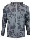 Repeller Soft Shell Floral Hooded Jacket Grey - G/FORE - BALAAN 1