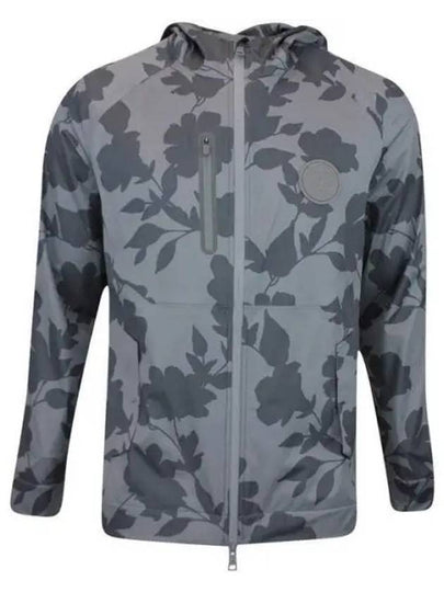 Repeller Soft Shell Floral Hooded Jacket Grey - G/FORE - BALAAN 2