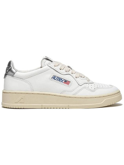 Medalist Silver Tab Low Top Sneakers White - AUTRY - BALAAN 2