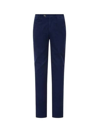 Ssukday 10 e point men s unbuttoned closure corduroy pants blue 270962 - BRUNELLO CUCINELLI - BALAAN 1