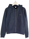 R25JZL44001N40 Hood Zip Up Navy Berluti - BERLUTI - BALAAN 2