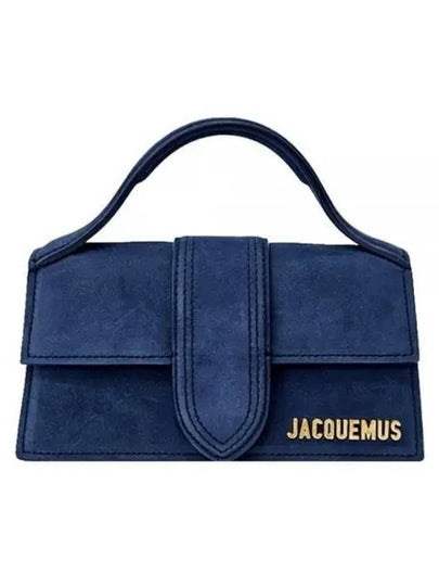 Le Bambino Mini Cross Tote Bag Dark Navy - JACQUEMUS - BALAAN 2