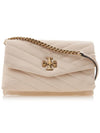 Kira Chevron Chain Long Wallet New Cream - TORY BURCH - BALAAN 2