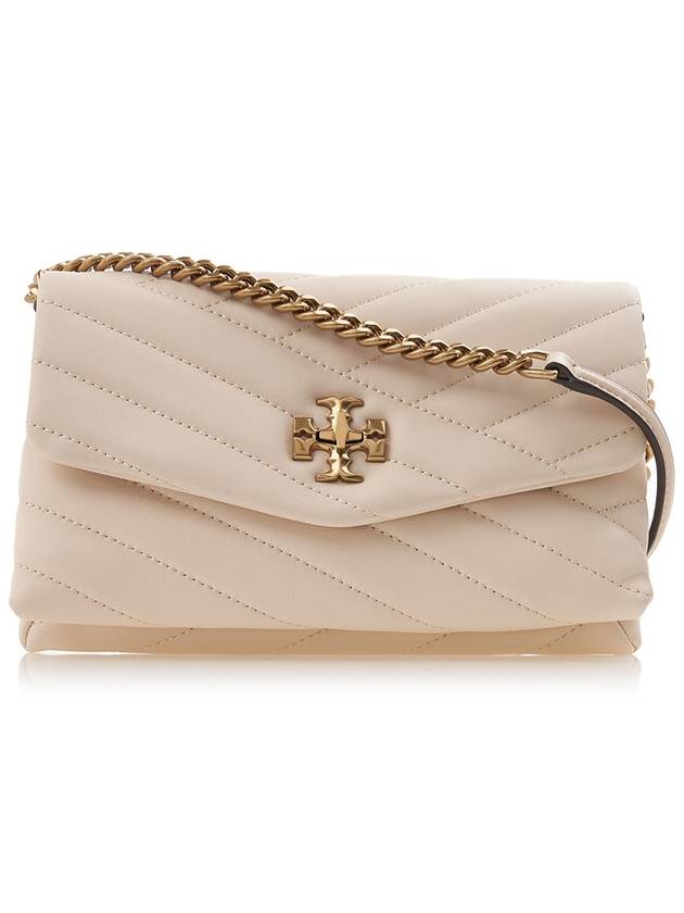 Kira Chevron Chain Long Wallet New Cream - TORY BURCH - BALAAN 2