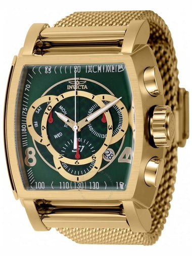 Invicta S1 Rally Chronograph Quartz Green Dial Men's Watch 46015 - INVICTA - BALAAN 1