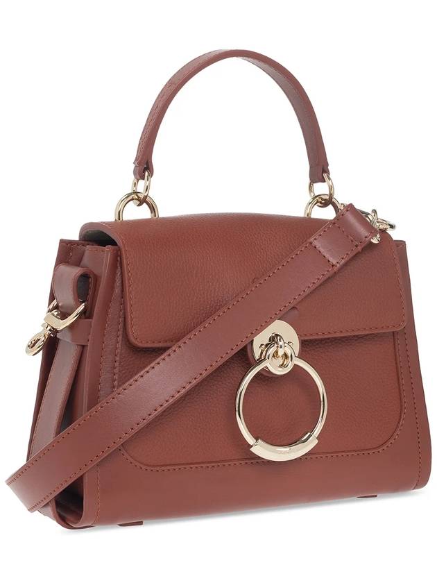 Tess Small Day Tote Shoulder Bag Sepia Brown - CHLOE - BALAAN 2