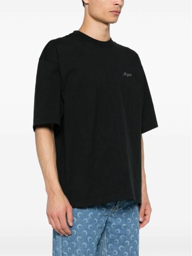 Honor Cotton Short Sleeve T-Shirt Black - AXEL ARIGATO - BALAAN 6