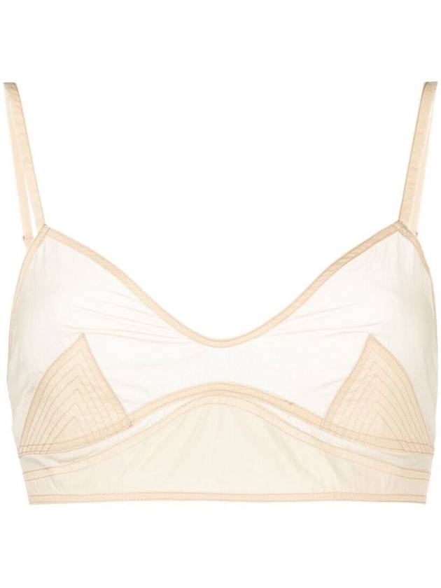 Low Classic See-Through Stitch Bra-Top Clothing - LOW CLASSIC - BALAAN 1