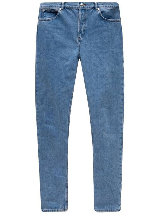 Men's Petit New Standard Straight Jeans Blue - A.P.C. - BALAAN.