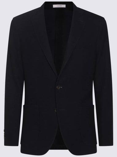 Boglioli Navy Blue Wool Blazer - BOGLIOLI - BALAAN 1