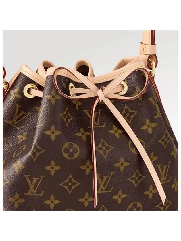 Petit Noe Monogram Bucket Bag Brown - LOUIS VUITTON - BALAAN 3