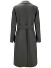 PAULINE long coat dark gray 2419011041 002 - MAX MARA - BALAAN 3